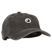 Monster Eye Ball Embroidered Unstructured Cotton Cap