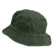 Fly Fishing Embroidered Washed Cotton Bucket Hat