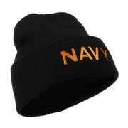 Military Embroidered Beanie