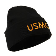 Military Embroidered Beanie