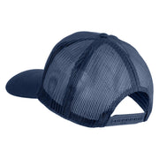 1st Cavalry Division The First Team Patched Solid Cotton Twill Mesh Prostyle Cap - Navy OSFM