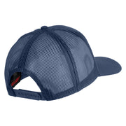 1st Cavalry Division The First Team Patched Solid Cotton Twill Mesh Prostyle Cap - Navy OSFM
