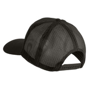 1st Cavalry Division The First Team Patched Solid Cotton Twill Mesh Prostyle Cap - Charcoal OSFM