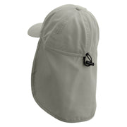 Submarine Embroidered Flap Hats - Grey OSFM