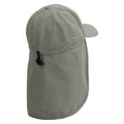 Submarine Embroidered Flap Hats - Grey OSFM