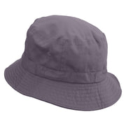 Golden Windmill Farming Embroidered Bucket Hat - Charcoal OSFM