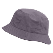 Golden Windmill Farming Embroidered Bucket Hat - Charcoal OSFM