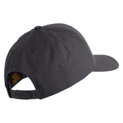 U.S. Air Force Roundel Embroidered Retro Cotton Blend Snapback Cap - Charcoal OSFM