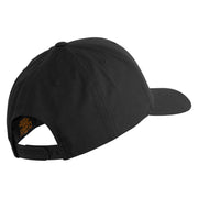 U.S. Air Force Roundel Embroidered Retro Cotton Blend Snapback Cap - Black OSFM