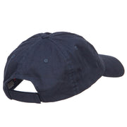 Crossed Swords Embroidered Low Cap