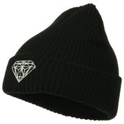 Diamond Embroidered Watch Cap