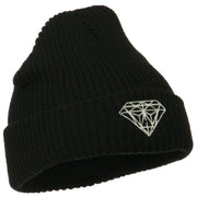 Diamond Embroidered Watch Cap