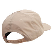 Cursive San Fransico Sign Embroidered Solid Cotton Twill Prostyle Cap - Khaki OSFM