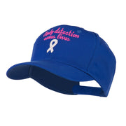 Early Detection Saves Lives Embroidered Cap