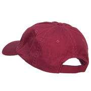 Crossed Swords Embroidered Low Cap