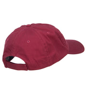 Crossed Swords Embroidered Low Cap