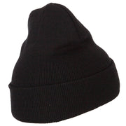 Medical Corps Embroidered Long Knitted Beanie