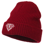 Diamond Embroidered Watch Cap