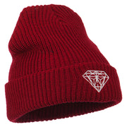 Diamond Embroidered Watch Cap