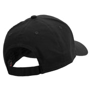 Captain Retired Embroiderd Low Profile Cap - Black OSFM