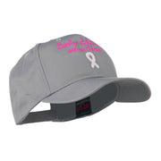 Early Detection Saves Lives Embroidered Cap