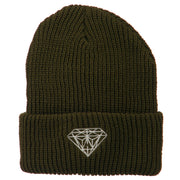 Diamond Embroidered Watch Cap