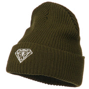 Diamond Embroidered Watch Cap