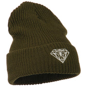 Diamond Embroidered Watch Cap