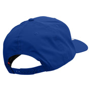 Cursive San Fransico Sign Embroidered Solid Cotton Twill Prostyle Cap - Royal OSFM