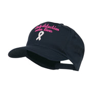 Early Detection Saves Lives Embroidered Cap