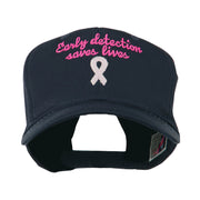 Early Detection Saves Lives Embroidered Cap