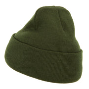 Medical Corps Embroidered Long Knitted Beanie