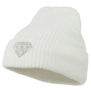 Diamond Embroidered Watch Cap