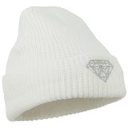 Diamond Embroidered Watch Cap