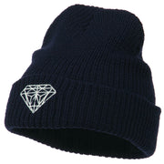 Diamond Embroidered Watch Cap