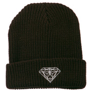 Diamond Embroidered Watch Cap