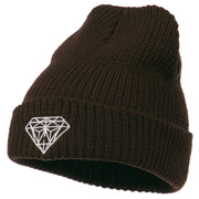 Diamond Embroidered Watch Cap