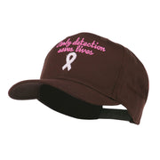 Early Detection Saves Lives Embroidered Cap