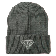 Diamond Embroidered Watch Cap