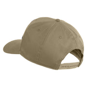 2nd Armored Division Hell on Wheels Patched Solid Cotton Twill Pro Style Cap - Khaki OSFM