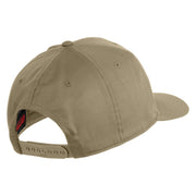 2nd Armored Division Hell on Wheels Patched Solid Cotton Twill Pro Style Cap - Khaki OSFM