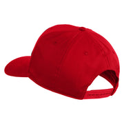 2nd Armored Division Hell on Wheels Patched Solid Cotton Twill Pro Style Cap - Red OSFM