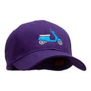 Scooter Embroidered Low Profile Cap