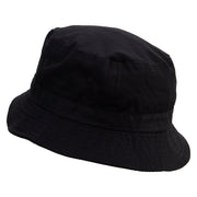 Rock N Roll Festival Embroidered Bucket Hat - Black OSFM