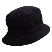 Rock N Roll Festival Embroidered Bucket Hat - Black OSFM