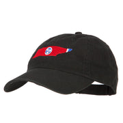 Tennessee State Flag Map Embroidered Low Profile Cotton Cap