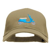 Scooter Embroidered Low Profile Cap