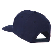 Old English E Embroidered Flat Bill Cap