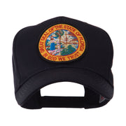 US Eastern State Seal Embroidered Patch Cap