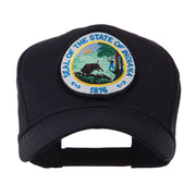 US Eastern State Seal Embroidered Patch Cap